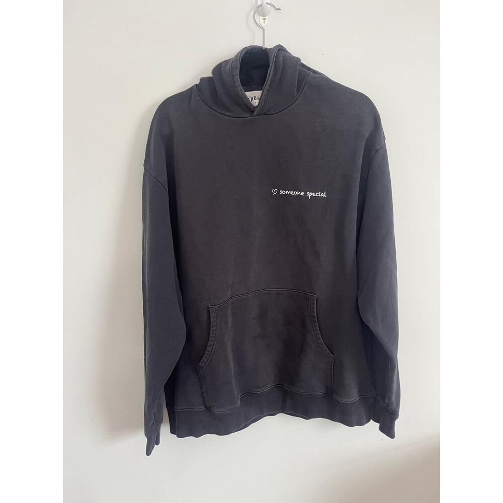 Krost Hoodie Men XL Black Someone Special‎ Support Our Friends Graphic